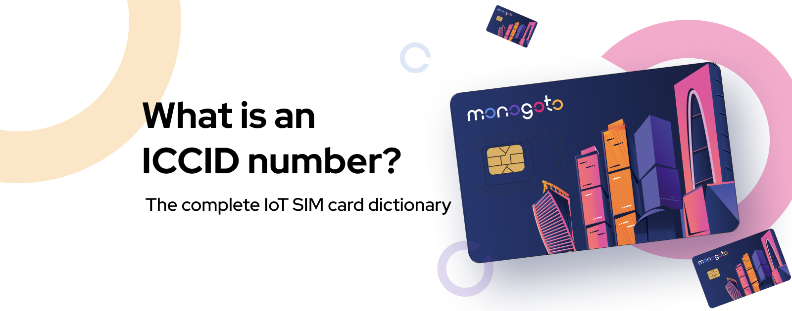 Monogoto IoT SIM card dictionary